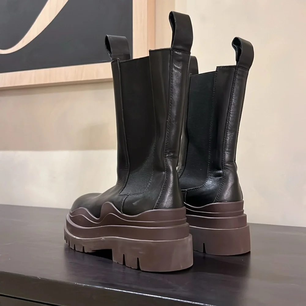 Bottega platform Boots - Picture 4 of 8